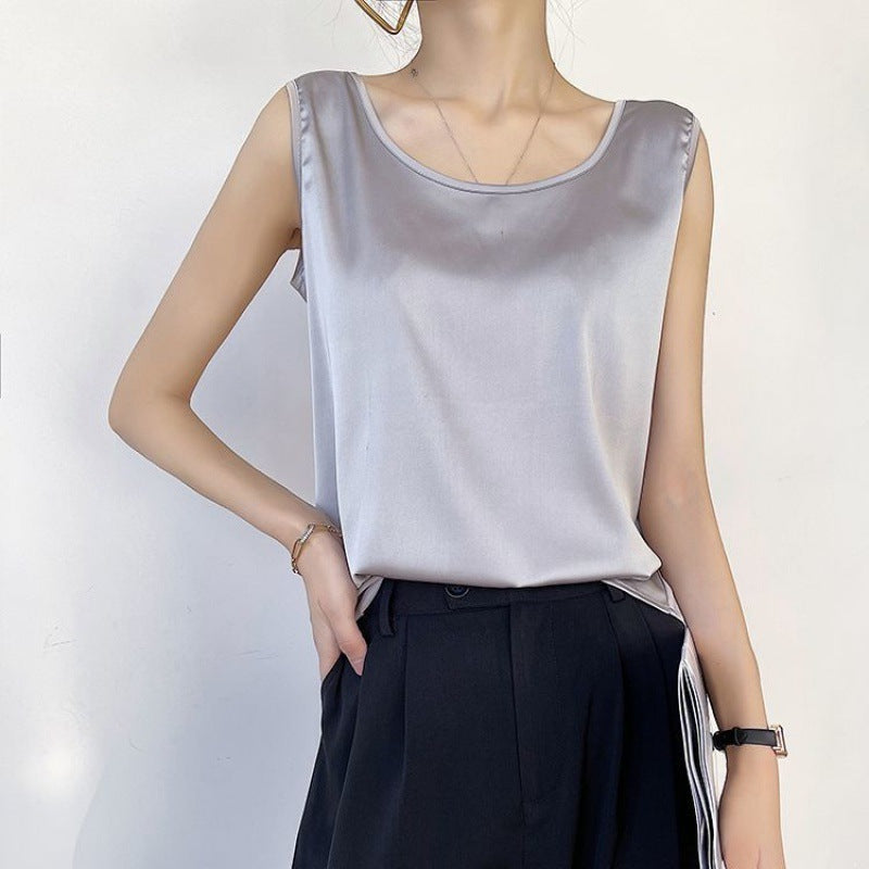 Top en soie de murier