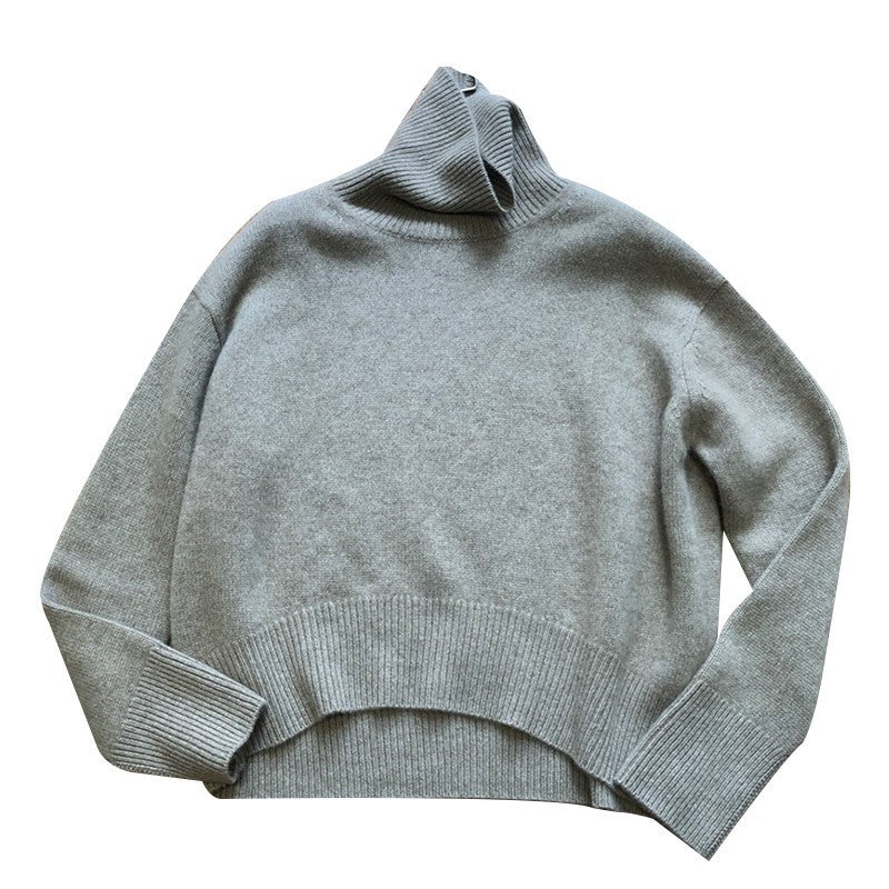 Pull col roulé loose réconfortant